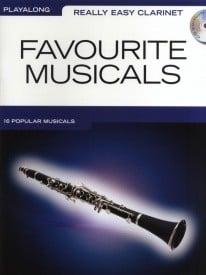 Really Easy Clarinet: Favourite Musicals published by Wise (Book & CD)