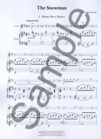 Blake: Snowman Suite for Violin published by Chester