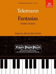 Telemann: Fantasias (3rd Dozen) for Piano published by ABRSM