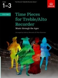 Time Pieces Volume 1 for Treble Recorder published by ABRSM