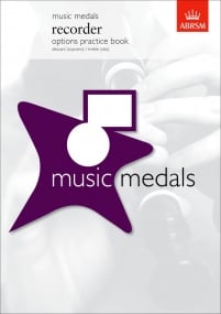 ABRSM Music Medals: Recorder Options Practice Book