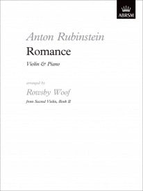 Rubinstein: Romance for Violin published by ABRSM