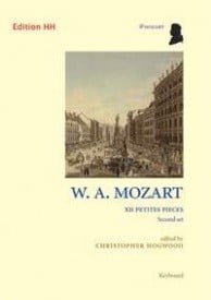 Mozart: 12 petites pieces (second set) for Piano published by Edition HH