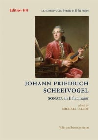 Schreivogel: Sonata in Eb major fo Violin published by Edition HH