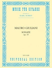 Giuliani: Sonata for Guitar published by Universal