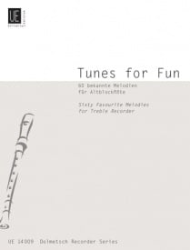 Tunes For Fun for Treble Recorder published by Universal