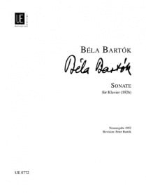 Bartok: Piano Sonata 1926 published by Universal