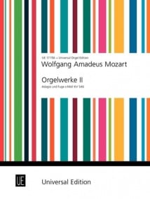 Mozart: Organ Works Volume 2 published by Universal Edition