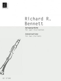 Bennett: Conversations for 2 Clarinets published by Universal