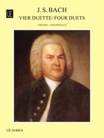 Bach: Four Duets for Cello & Violin published by Universal