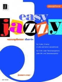 Rae: Easy Jazzy Duets Volume 1 For Saxophone published by Universal Edition