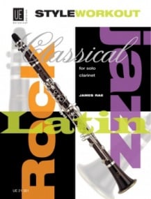 Rae: Style Workout for Clarinet published by Universal Edition