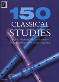 Vester: 150 Classical Studies for Treble Recorder published by Universal