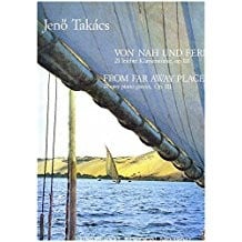 Takacs: From Far Away Places Op 111 for Piano published by Universal