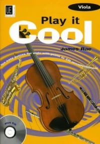 Rae: Play It Cool - Viola published by Universal Edition (Book & CD)