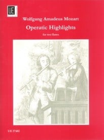 Mozart: Operatic Highlights for Two Flutes published by Universal