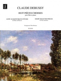 Debussy: 8 Selected Pieces for Flute published by Universal