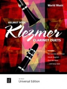 Klezmer Duets for Clarinet published by Universal