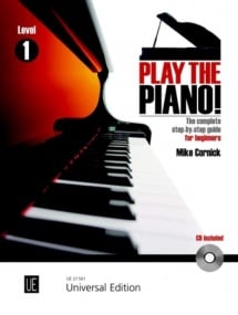 Cornick: Play the Piano  Level 1 published by Universal (Book & CD)
