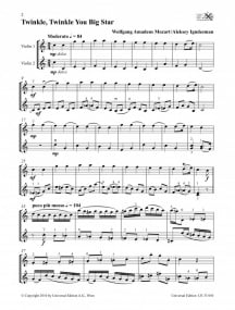 Igudesman: Mozart & More Violin Duets published by Universal