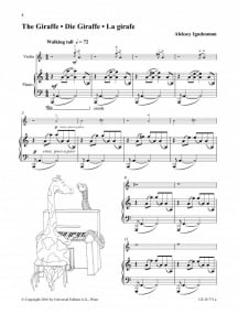 Igudesman: In The Zoo 1 for Violin published by Universal