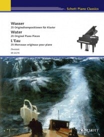 Water - 25 Original Piano Pieces published by Schott