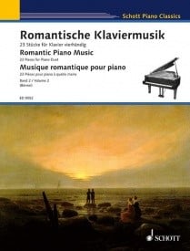 Romantic Piano Music 2 - 23 Pieces for Piano Duet published by Schott