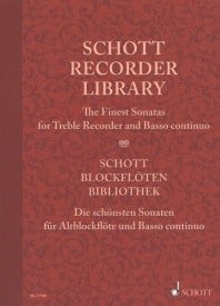 Schott Recorder Library for Treble Recorder published by Schott