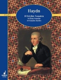 Haydn: Ten easy Sonatas for Piano published by Schott