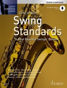 Saxophone Lounge : Swing Standards - Tenor Saxophone published by Schott (Book/Online Audio)