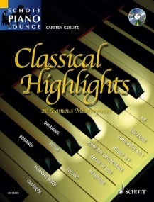 Piano Lounge: Classical Highlights for Piano published by Schott (Book & CD)