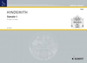 Hindemith: Sonata No 1 for Organ published by Schott