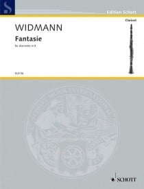 Widmann: Fantasie for Solo Clarinet published by Schott