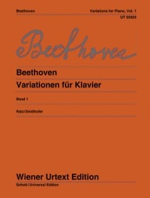 Beethoven: Variations Volume 1 for Piano published by Wiener Urtext