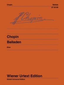 Chopin: Ballades for Piano published by Wiener Urtext