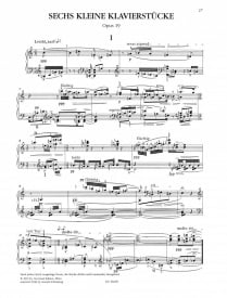 Schoenberg: Selected Works for Piano published by Wiener Urtext