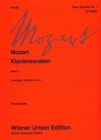 Mozart: Piano Sonatas Volume 1 published by Wiener Urtext