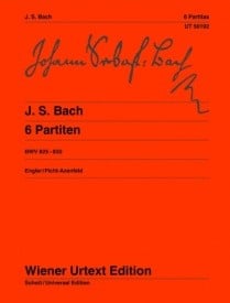 Bach: Partitas BWV (825-830) for Piano published by Wiener Urtext