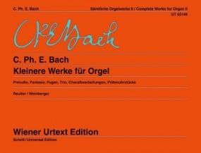 C P E Bach: Minor Works for Organ published by Wiener Urtext