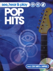 See, Hear And Play Pop Hits for Guitar & Voice published Bosworth (Book & CD)