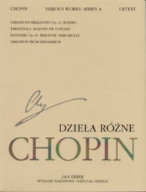 Chopin: Various Compositions (A12) for Piano published by PWM-National Edition