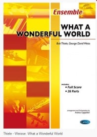 What a Wonderful World for Flexible Ensemble published by Carisch