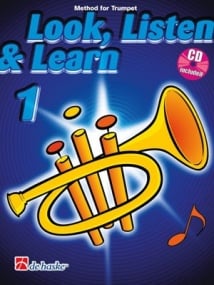 Look Listen and Learn 1 - Trumpet published by de Haske (Book/Online Audio)