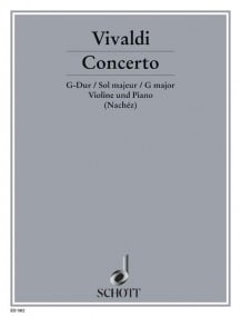 Vivaldi: Concerto in G Major RV298 for Violin published by Schott