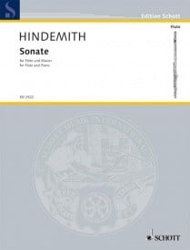 Hindemith: Sonate Flute published by Schott
