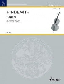 Hindemith: Sonata for Cello published by Schott