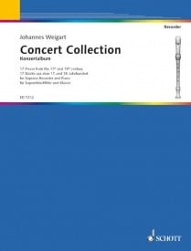 Concert Collection for Descant Recorder published by Schott