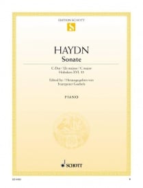 Haydn: Sonata in C Major Hob. XVI:35 for Piano published by Schott