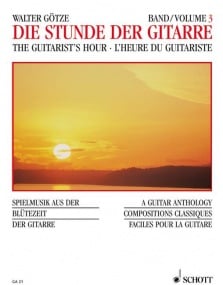 An Hour with the Guitar Volume 3 published by Schott