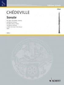 Chedeville: Sonata in E Minor for Oboe published by Schott